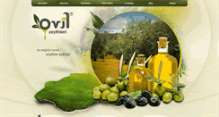 Desktop Screenshot of ovilzeytinleri.com